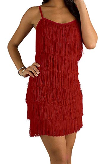 Women's Fringe Flapper Dress | Cheryl ...